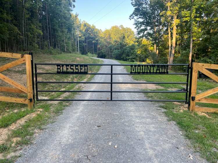 Electric gate installation done in Cullman, Alabama.
